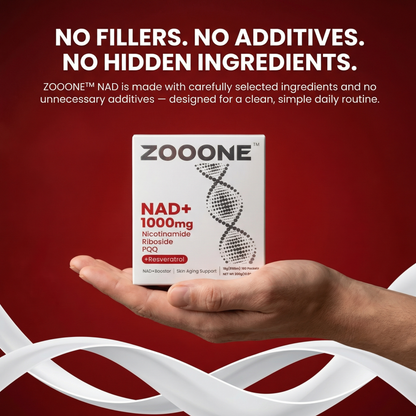 Zooone NAD+ 1000mg ENERGY, FOCUS & LONGEVITY